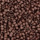 Miyuki delica Beads 11/0 - Duracoat galvanized matted dark berry DB-1842F